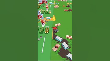 Clean Road 🚜 Game All Levels 3 Android, IOS #Shorts