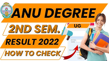 anu 2nd sem results 2022 | anu degree 2nd sem results 2022 | mahir academy
