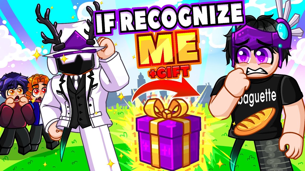 I HIDE MYSELF IN MM2 IF SOMEONE RECOGNIZE ME THE VIDEO END + FREE GODLY😨 (MM2 FUNNY MOMENTS) 