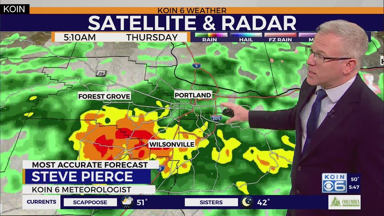 Weather Forecast: Showers Continue Thursday - YouTube