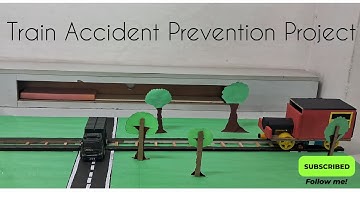 Train accident Prevention project In Kannada | Best science Project|Inspire Award Project |#kannada