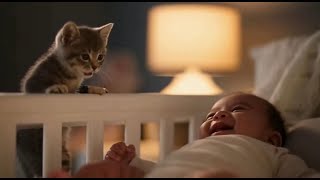 “Baby Talks, Kitten Replies | The Cutest Duo Ever!” screenshot 1