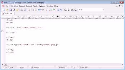 Beginner PHP Tutorial - 171 - Introduction to AJAX