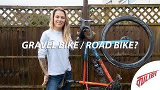 Does a gravel bike work as a road bike?