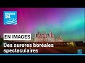 Tempte solaire extrme et aurores borales spectaculaires  france 24