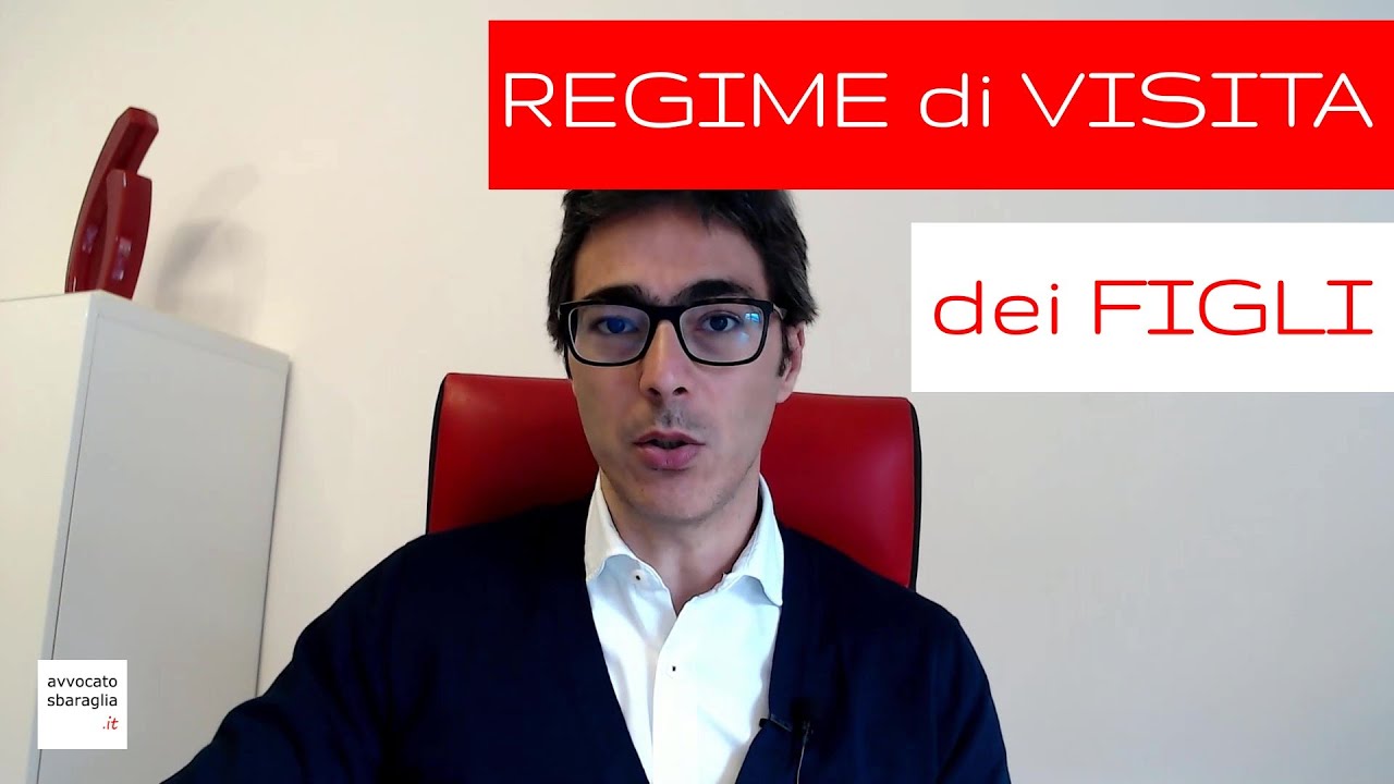 Se il genitore non rispetta il regime di visita dei figli...