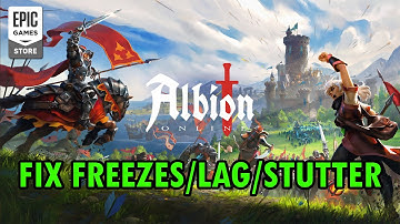 Fix Albion Online Stuttering, Freezing, Lagging or FPS Drop On PC | #albiononline
