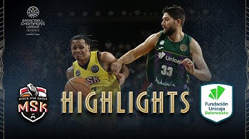 Mersin Sports Club v Unicaja | Highlights | #BasketballCL 2025-26
