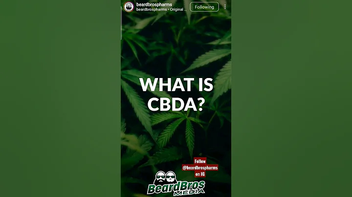 What is CBDA?  (CANNABIDIOLIC ACID)  #shorts