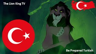 The Lion King - Skar ve sırtlanlar/Hazır Olun (Turkish)