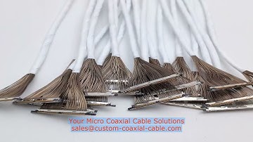 duallinkdviケーブル micro coaxial cable b2b supplier samtec lshm cable Thailand supplier Charging Power