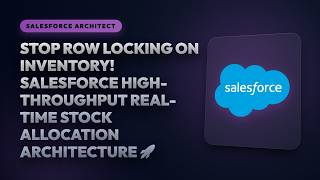 Stop Row Locking on Inventory! Salesforce High-Throughput Real-Time Stock Allocation Architecture 🚀