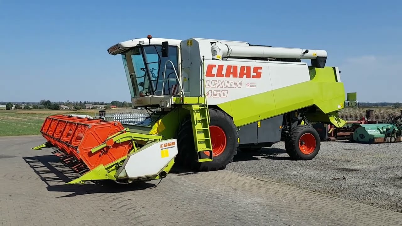 Claas Lexion 450 Heder C660, Mercedes V6 275KM