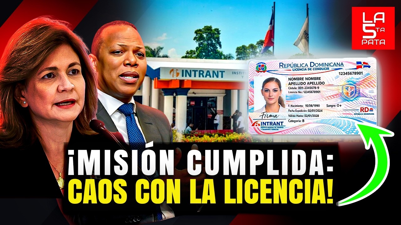 ¡Lo que Todos Temían Ya Empezó! El Desorden con las Licencias de Conducir en el INTRANT