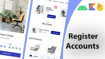 #5  Modern android ecommerce app | create accounts with email