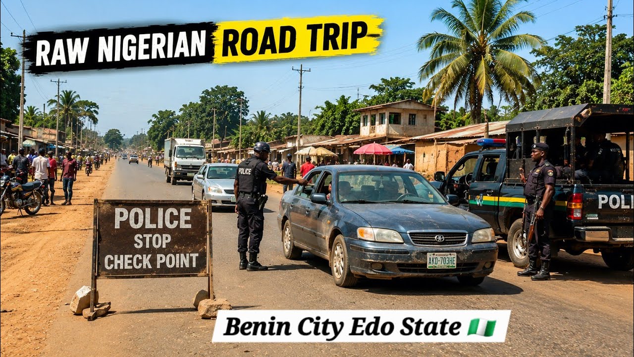 Road Trip From Upper Ekehuan To Gele Gele Seaport In Benin City Edo ...