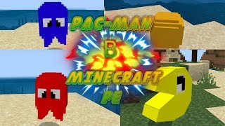 PAC-MAN В Minecraft PE ➡ Аддоны Minecraft PE