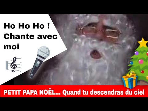 Le Père Noël chante Petit Papa Noël