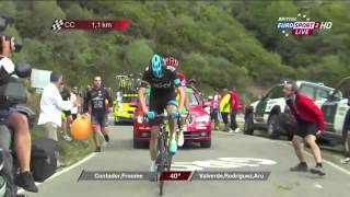 Vuelta 2014 - stage 16 : Contador's win & Froome's attack