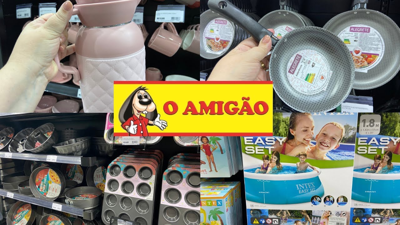 TOUR E ACHADINHOS NA LOJA O AMIGÃO | NOVA LOJA NO CAXIAS SHOPPING | PARTE 1 #achadinhos #oamigão