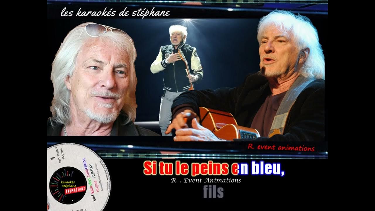 Karaoké Hugues AUFRAY * Les crayons de couleur YouTube