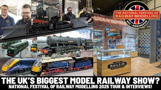 Explore the UK's BIGGEST Model Show - The National Festival of Railway Modelling 2025! Tour &amp; Chat!