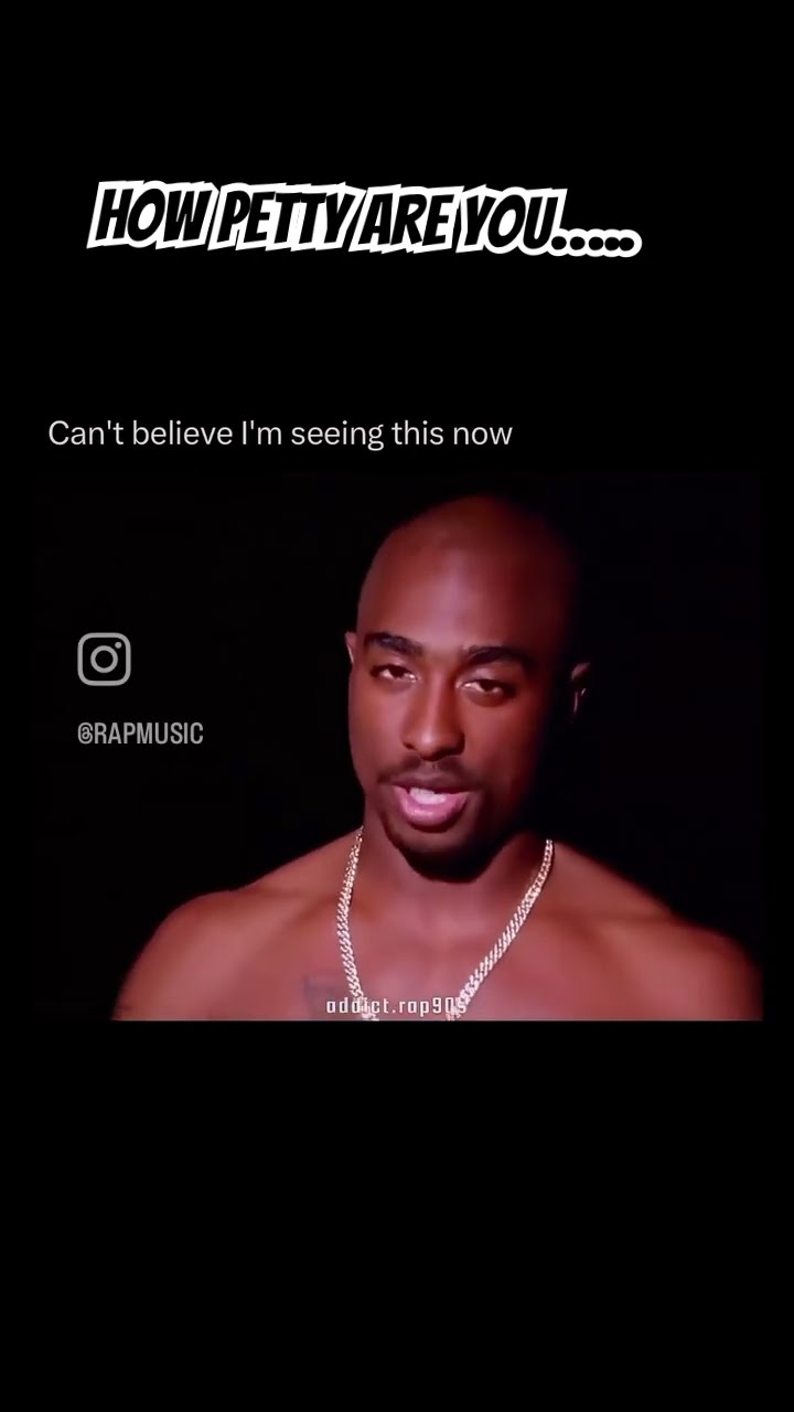 Petty Mayonnaise has entered the chat #2pac #petty #funny