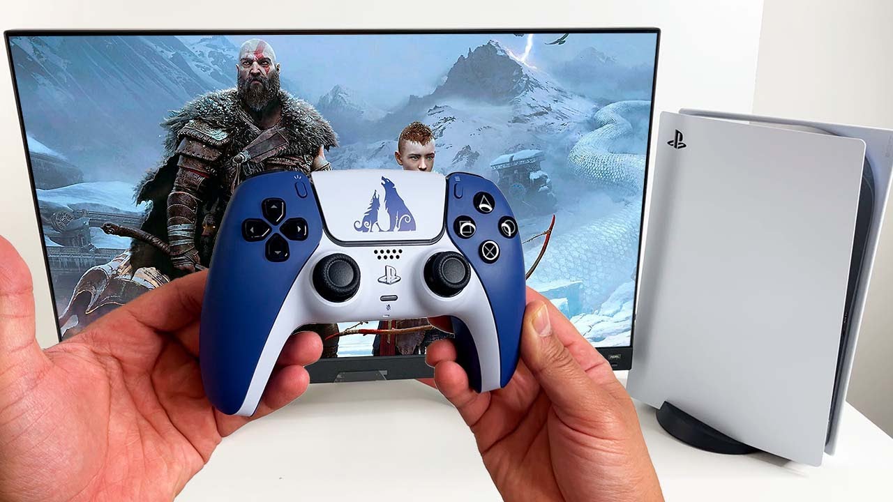 Controle Sony DualSense Edição Limitada God of War Ragnarok - PS5