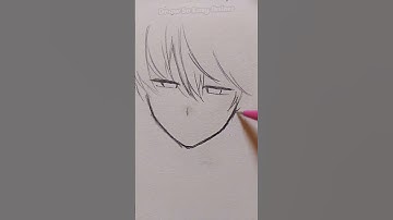 Anime boy  drawing #sketch #drawing #art