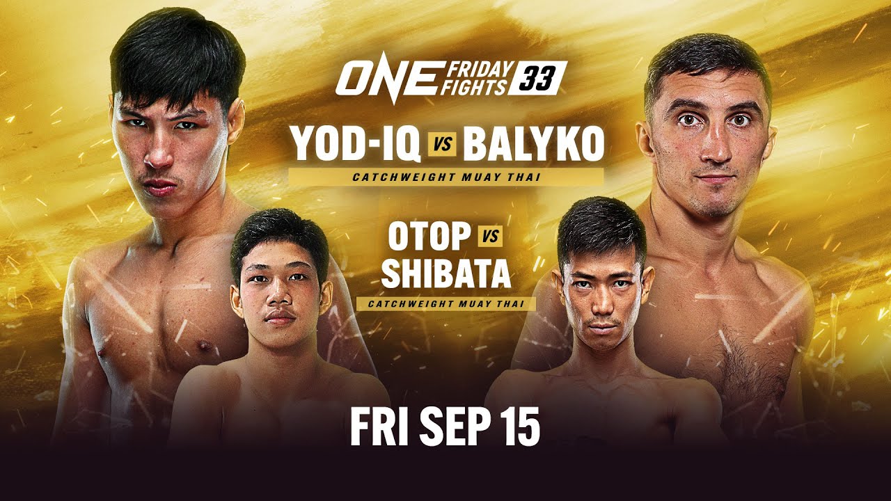 ONE Friday Fights 33 Yod-IQ vs