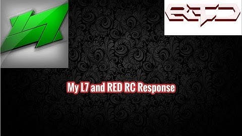 My First 2 Shots For the #RedRC and for the #L7RC #BeLucky