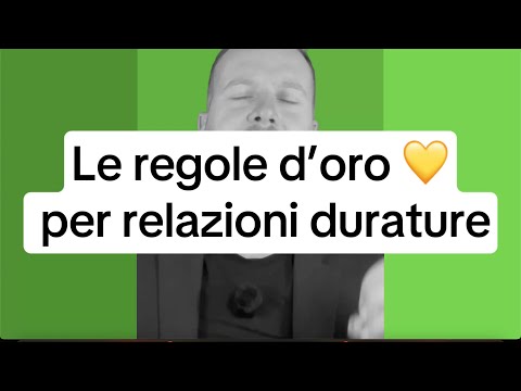 Video Le regole che fanno durare davvero una relazione