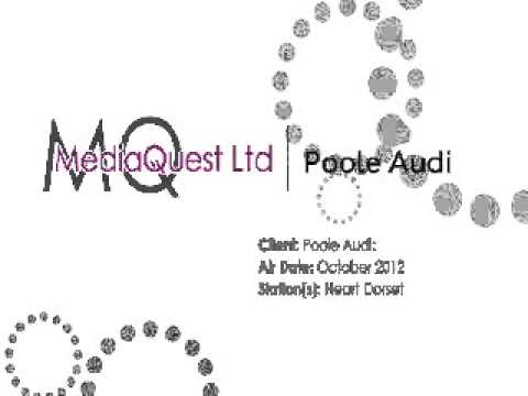 Poole Audi Generic Advert - October 2012