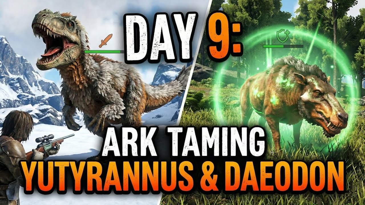 The Ultimate Support Duo: Taming the Yutyrannus & Daeodon