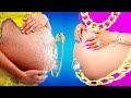 Rich Pregnant VS Broke Pregnant | Types of Rich VS Poor Girls & Funny Situations by Crafty Panda