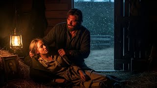 She Slept in the Hay, Starving—Until the Rancher Covered Her with His Coat