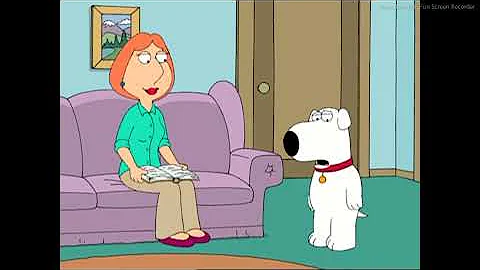 Family Guy- Lois punches Brian