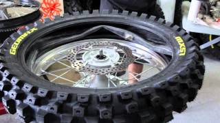 How To Change A Motorcycle Tire