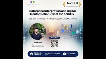 GDG Darwin Devfest 2025: Enterprise Integration and Digital Transformation  - what the hell it is
