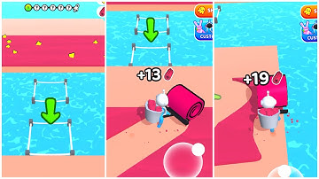 Spiral Craft 3D - All levels gameplay Walkthrough iOS/Android - Part 1