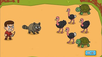 🧠BRAINROT GO MERGE GAME – Merge Monster Battle 💥 Squirrel vs Ultimate Animals 