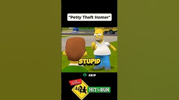 2nd Mission from The Simpsons: HIT & RUN