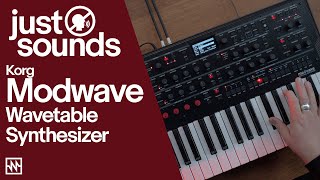 Just Sounds: Korg Modwave Wavetable Synthesizer