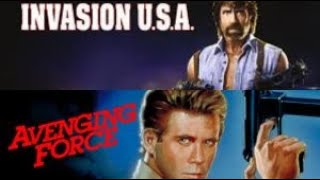Invasion U.S.A. (1985) Avenging Force (1986) #review  #action  #movie @CannonFilms