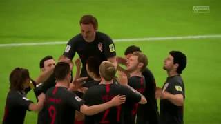 Croatia's Road To The World Cup Final ft. Drago Ćosić (FIFA 18 REMAKE)