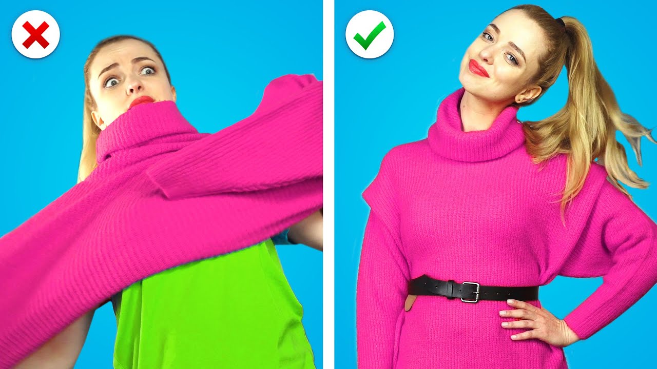 FIX IT NOW! 🎀 12 Astuces de Mode de Fille & Vêtements DIY pour Améliorer ta Vieille Garde-Robe