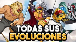 ALL LEOMON Evolutions