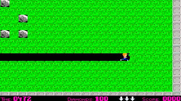 AMIGA CRAZY MINE 7 CRAZYMINE OCS BOULDERDASH CLONE BOULDER DASH EMERALD MINES FROM EMERALD WEB