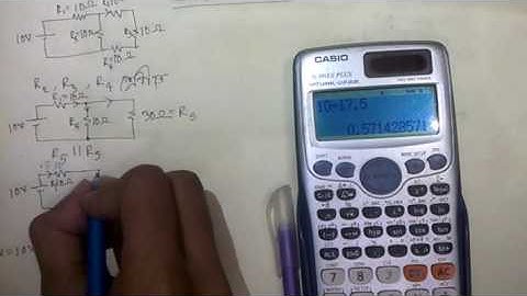 solving series and parallel circuits in bangla.