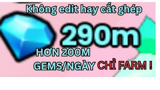 Cách Farm Gems NHANH NHẤT Pet Simulator 99 trong UPDATE 5 | PSYHa Roblox